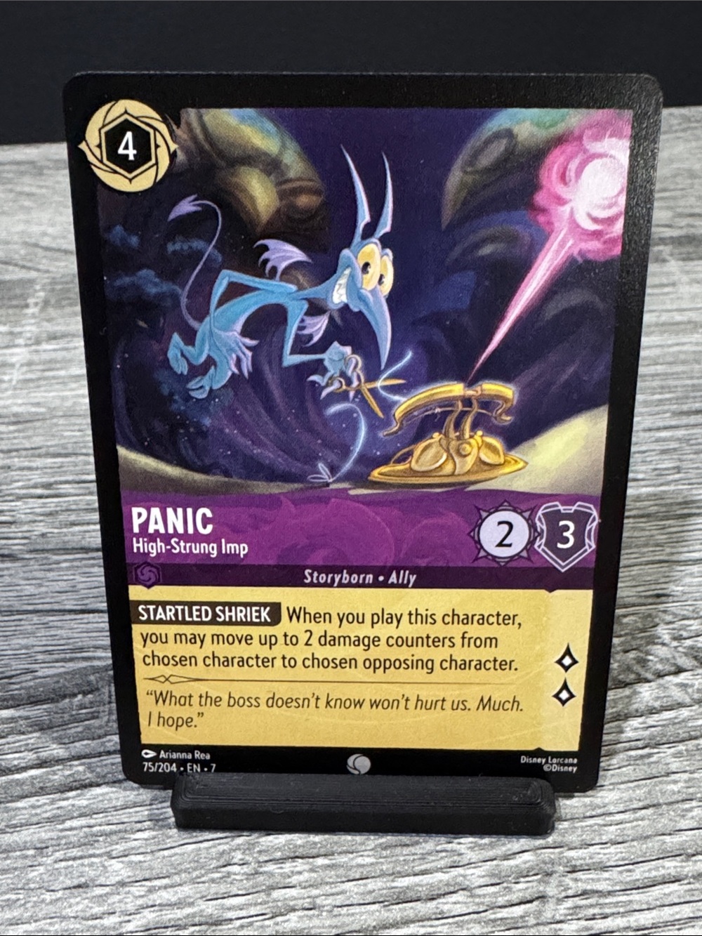 Disney | Lorcana: Rise of the Floodborn #75/204: Panic - Trading Card
